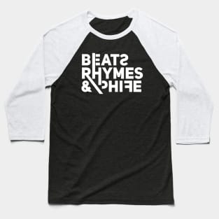 Beats Rhymes & Phife Baseball T-Shirt